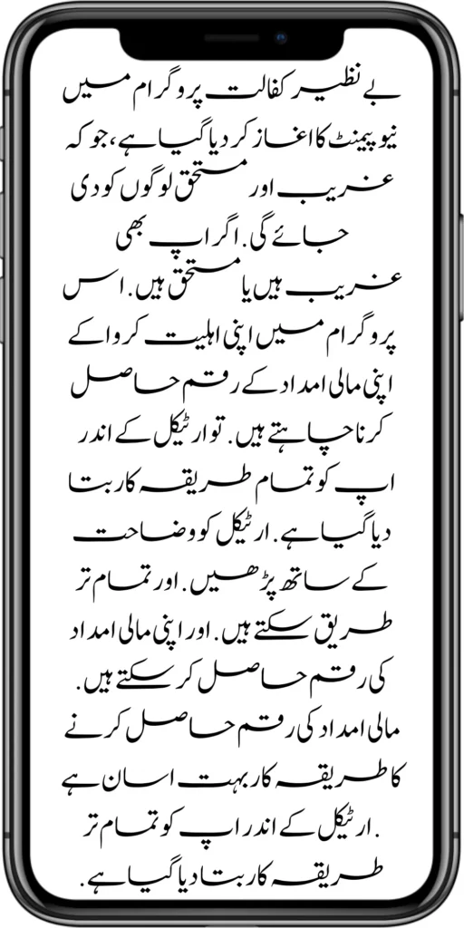 Register Your Complaint For Ehsaas Program Through 8171 Portal 17 1