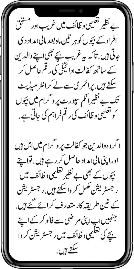 SMS Verification For 14500 Benazir Program Extra Bounce For Eligible Women 3