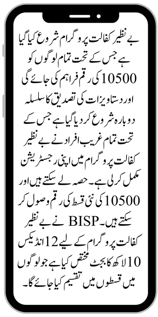 Document Verification Portal 8171 Launch For Benazir Kafaalat Payments 2024 51