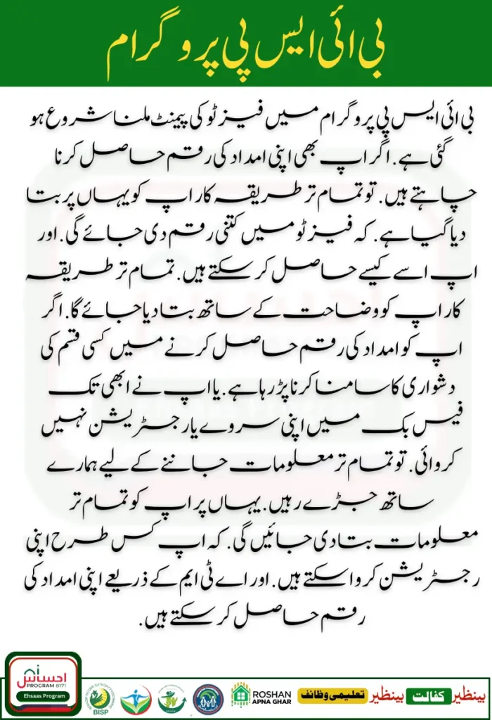 BISP 8171 Program 28